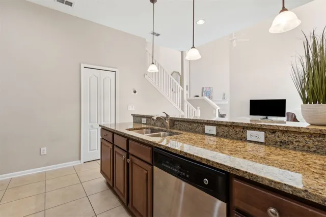 a room with furniture and a window