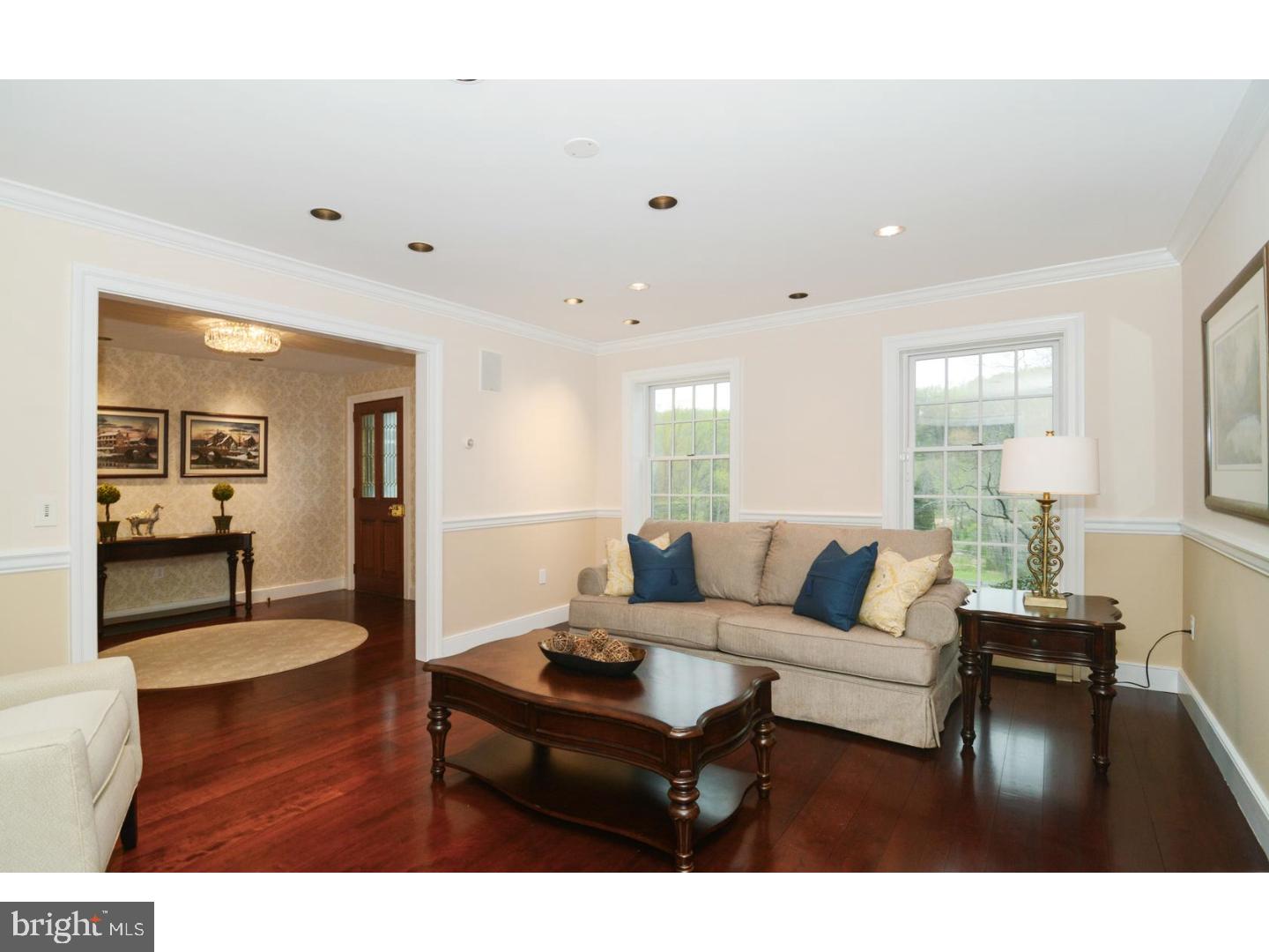 1226 Hollow Road Chester Springs, PA 19425 - Photo 3 of 25 a living room with furniture and a wooden floor