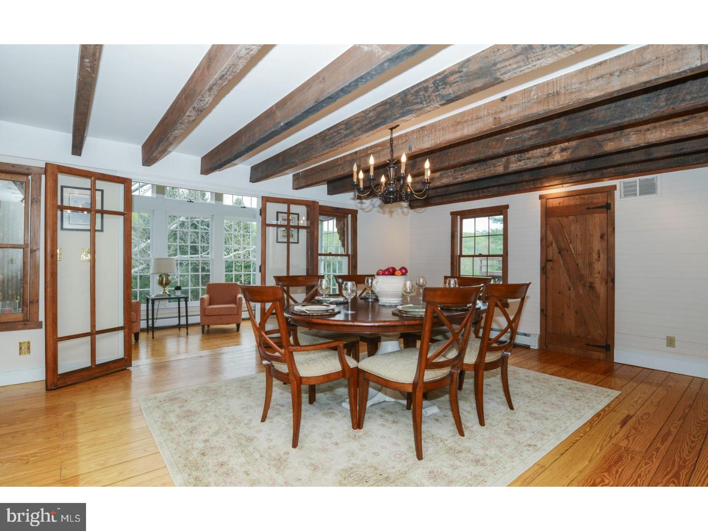 1226 Hollow Road Chester Springs, PA 19425 - Photo 4 of 25 a view of a dining room with furniture and window