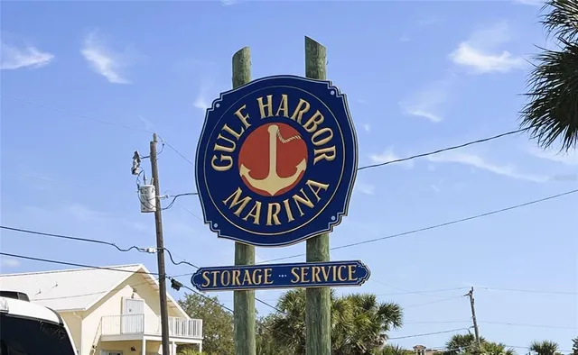 a view of a lake with house