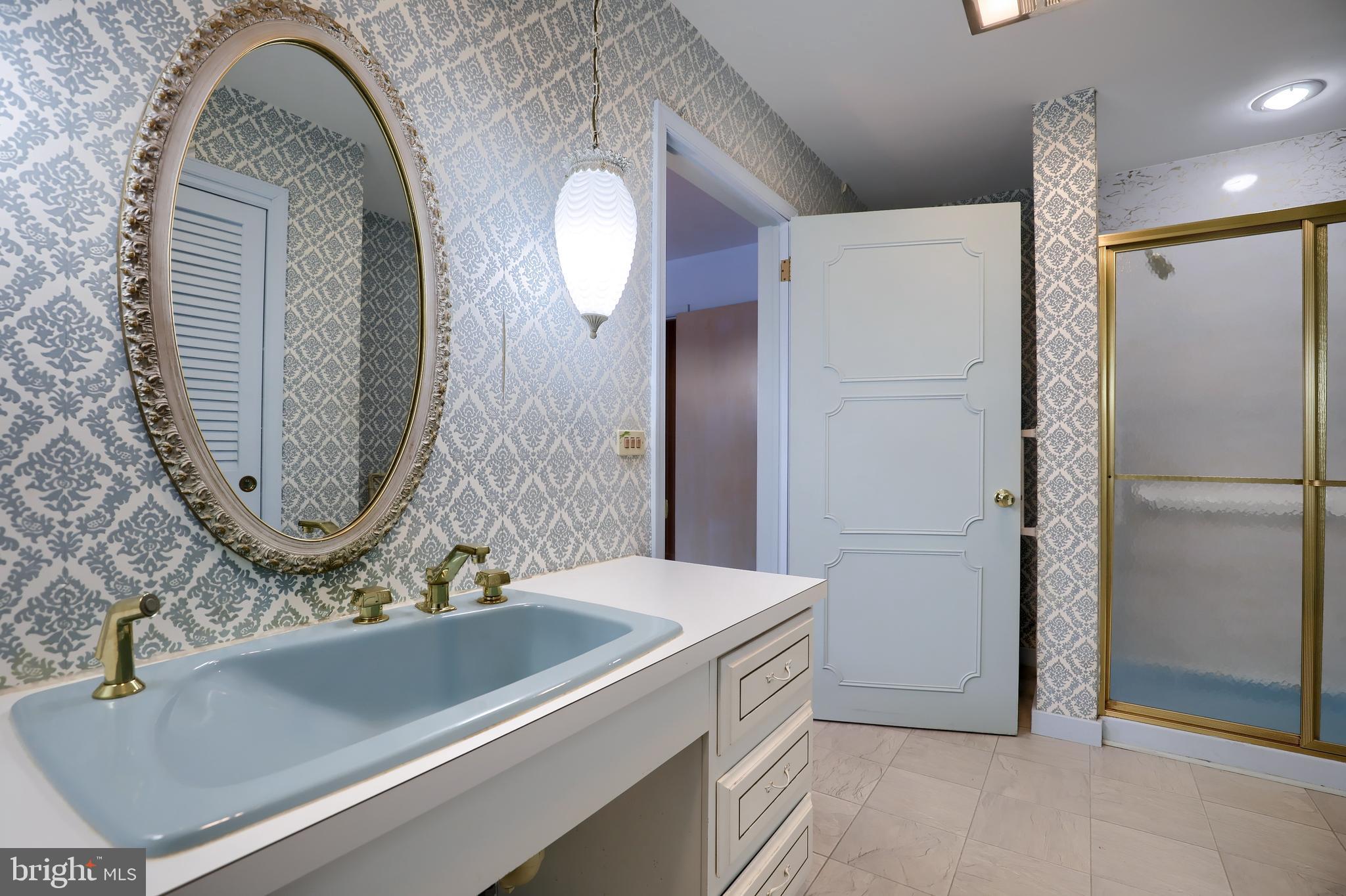 620 South Spruce Street Lititz, PA 17543 - Photo 43 of 57 a bathroom with a sink and a mirror