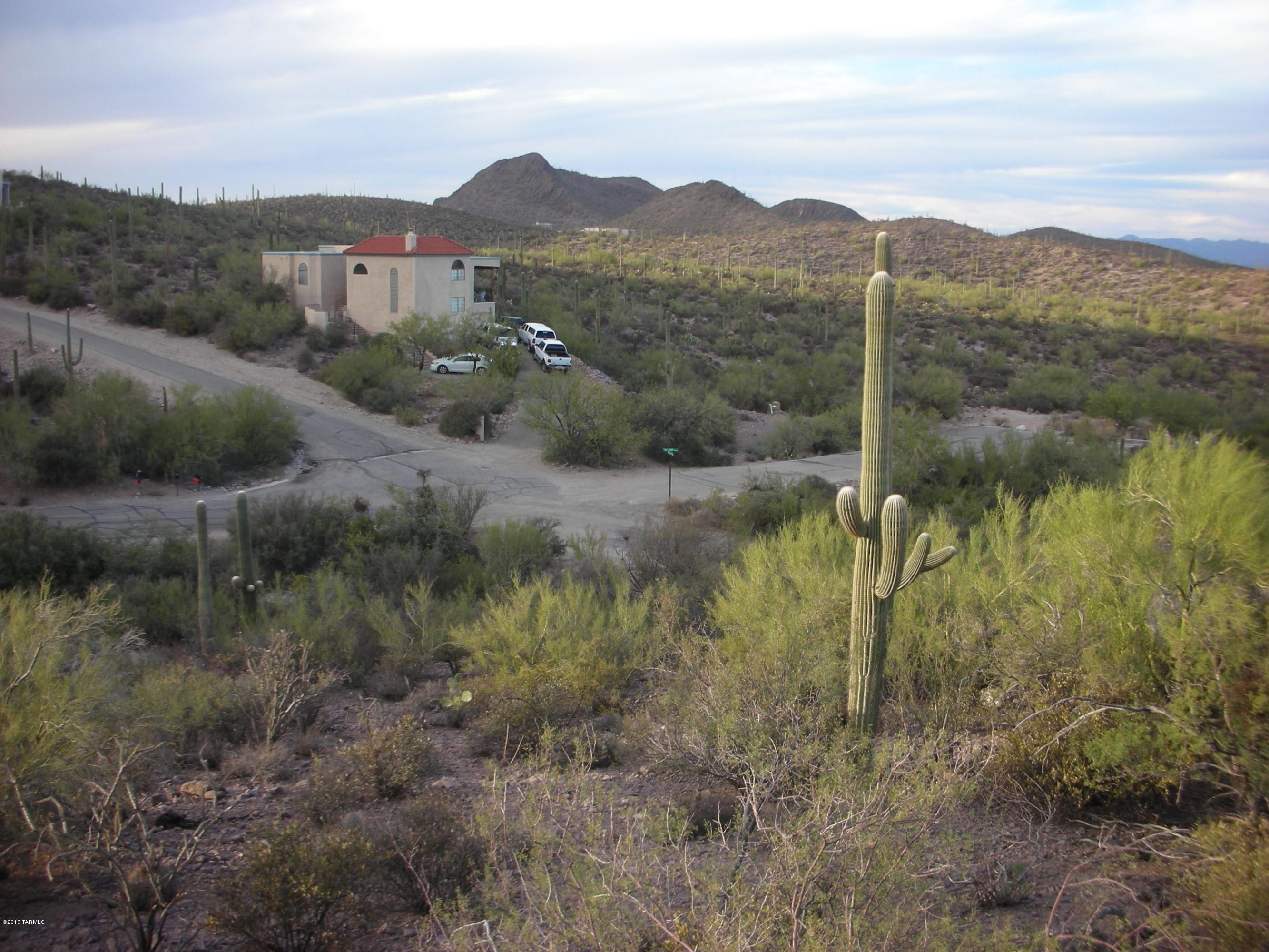 5025 North Vía Roma Tucson, AZ 85745 - Photo 1 of 10 a view of a town with mountains in the background