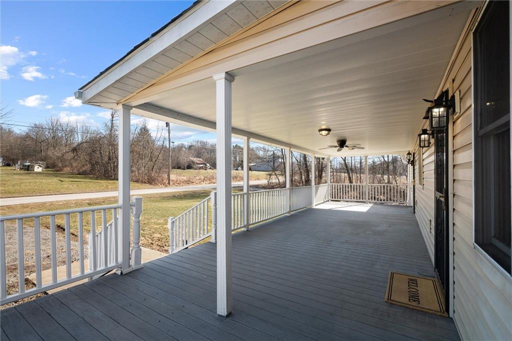 2459 Hillsville Road Edinburg, PA 16116 - Photo 4 of 32 Front porch views