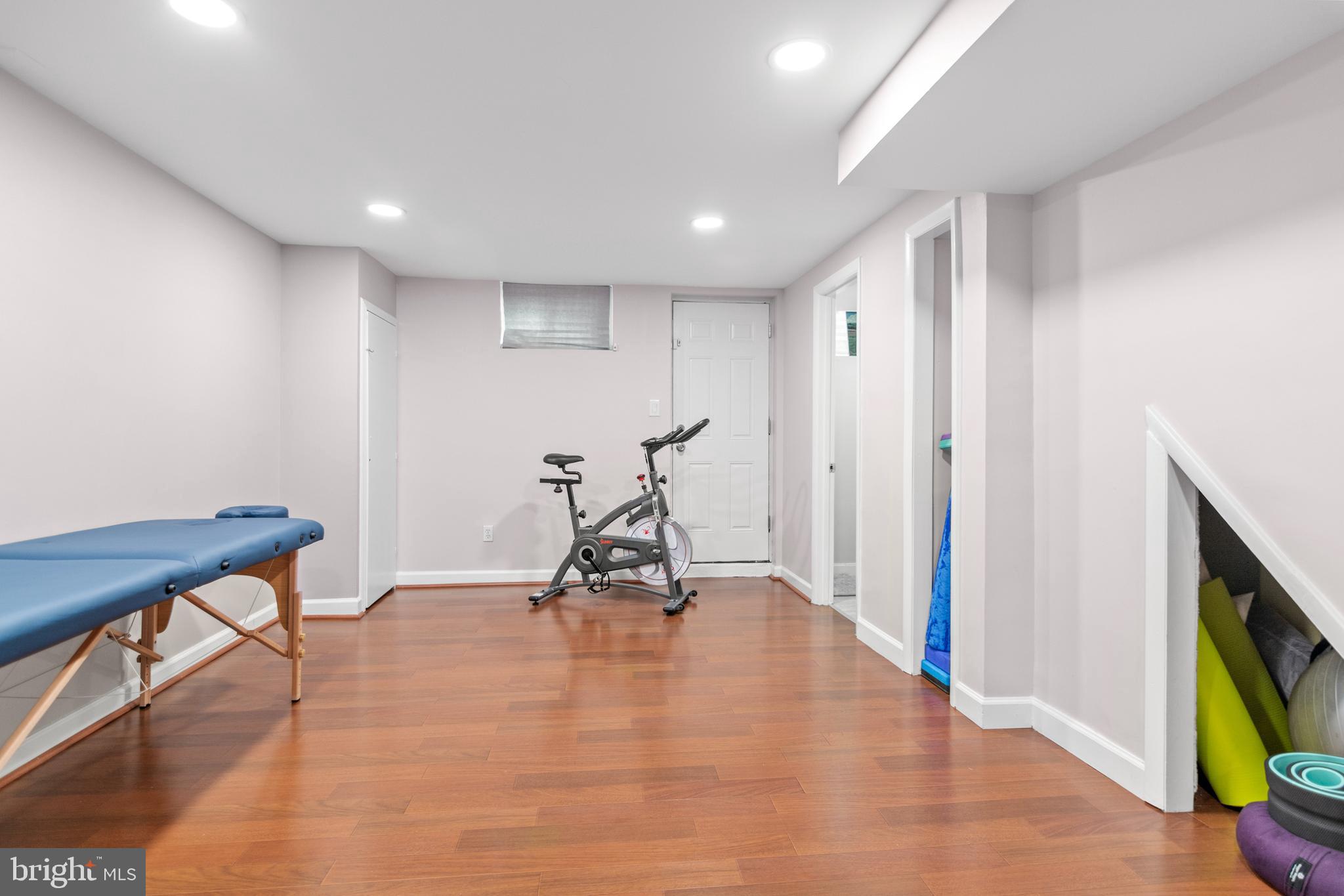 3302 Northbrook Road Pikesville, MD 21208 - Photo 32 of 45 a view of a room with gym equipment