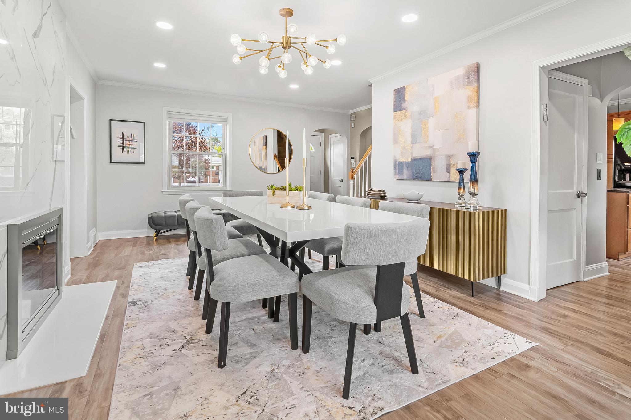 3302 Northbrook Road Pikesville, MD 21208 - Photo 6 of 45 a view of a dining room with furniture