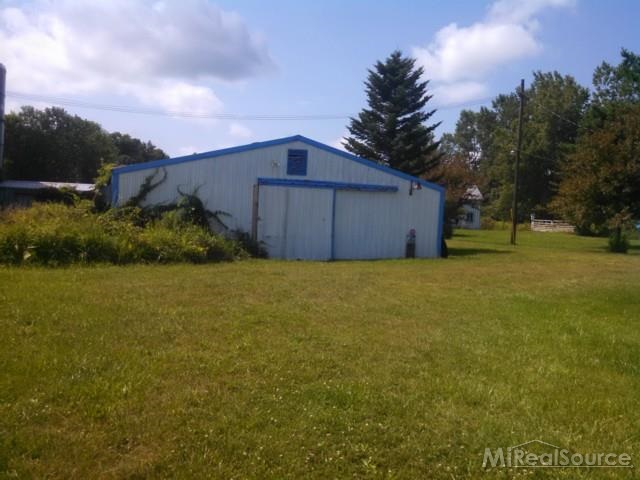 7663 Avoca Road Avoca, MI 48006 - Photo 15 of 23 This is a view of the pole barn.
