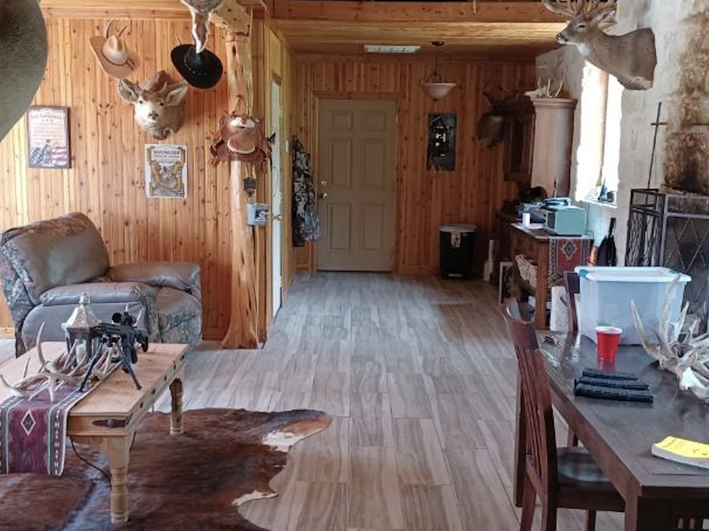 988 Sd 71600 Rocksprings, TX 78880 - Photo 21 of 25 a living room with furniture and wooden floor