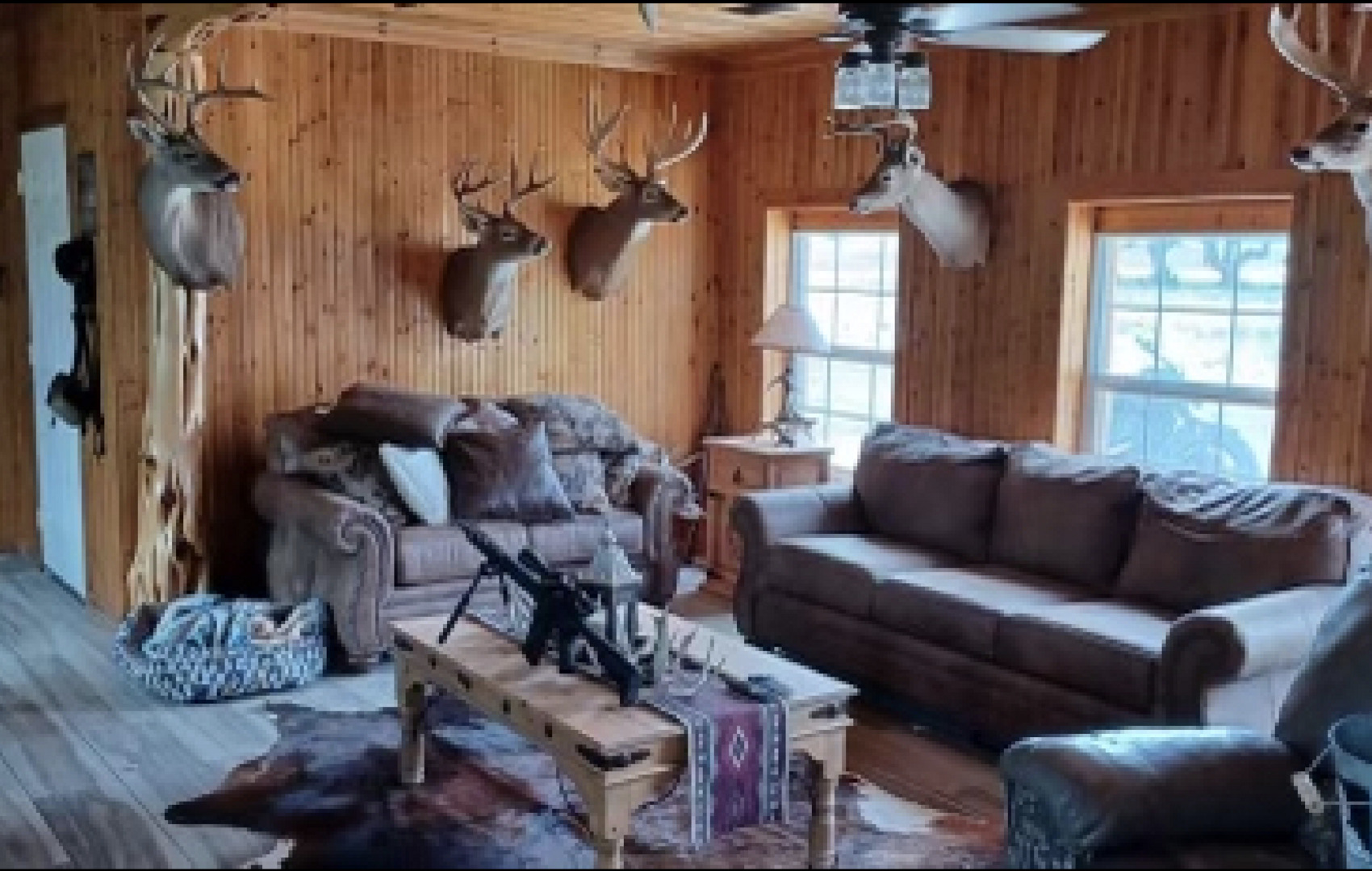988 Sd 71600 Rocksprings, TX 78880 - Photo 22 of 25 a living room with furniture and a window