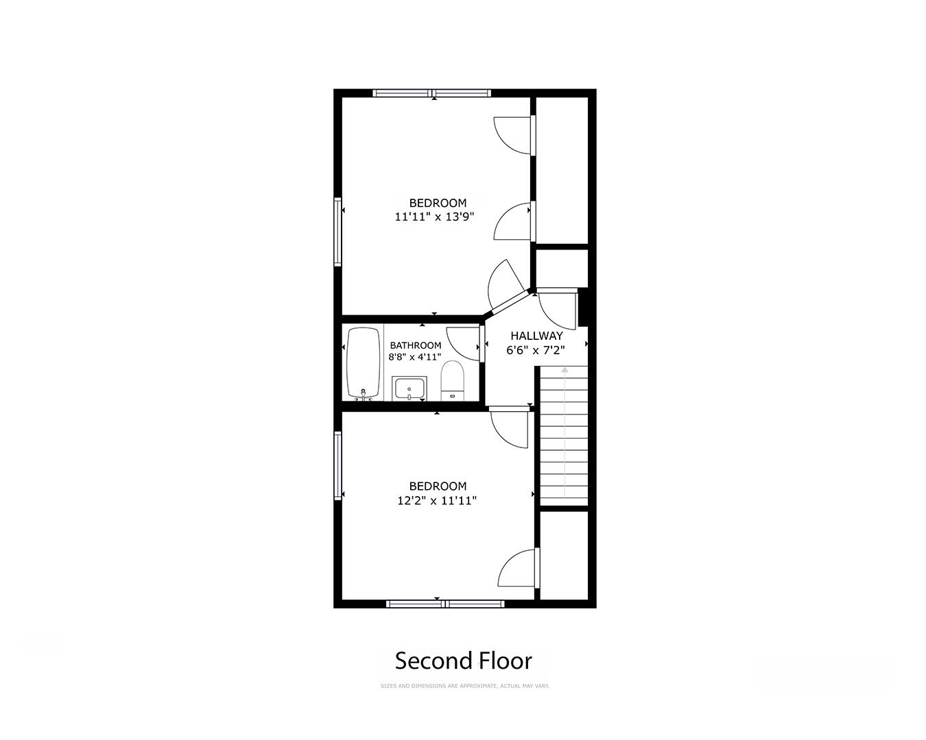 3412 Wilson Street Two Rivers, WI 54241 - Photo 30 of 31 Floor 2 layout