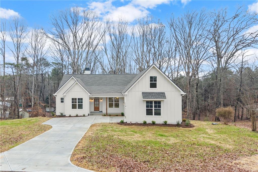 2020 Darby Road Waleska, GA 30183 - Photo 2 of 49 a front view of a house with a yard
