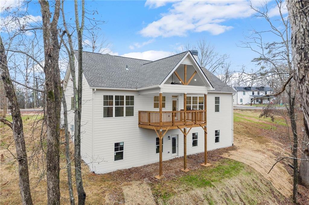 2020 Darby Road Waleska, GA 30183 - Photo 44 of 49 a front view of a house with a yard