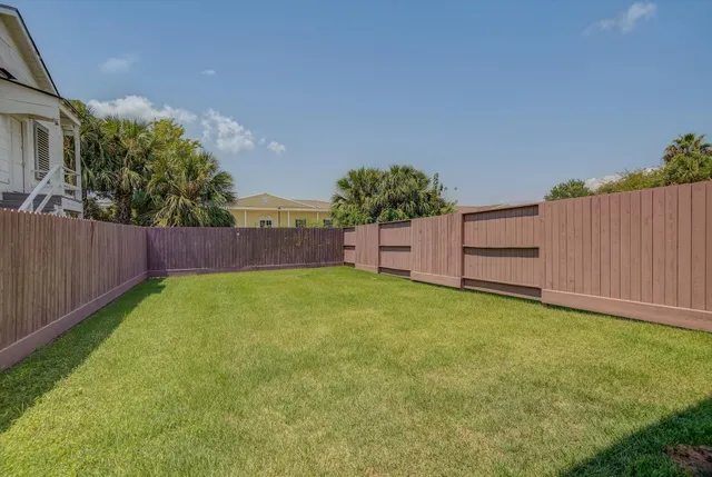 a view of a balcony with chairs