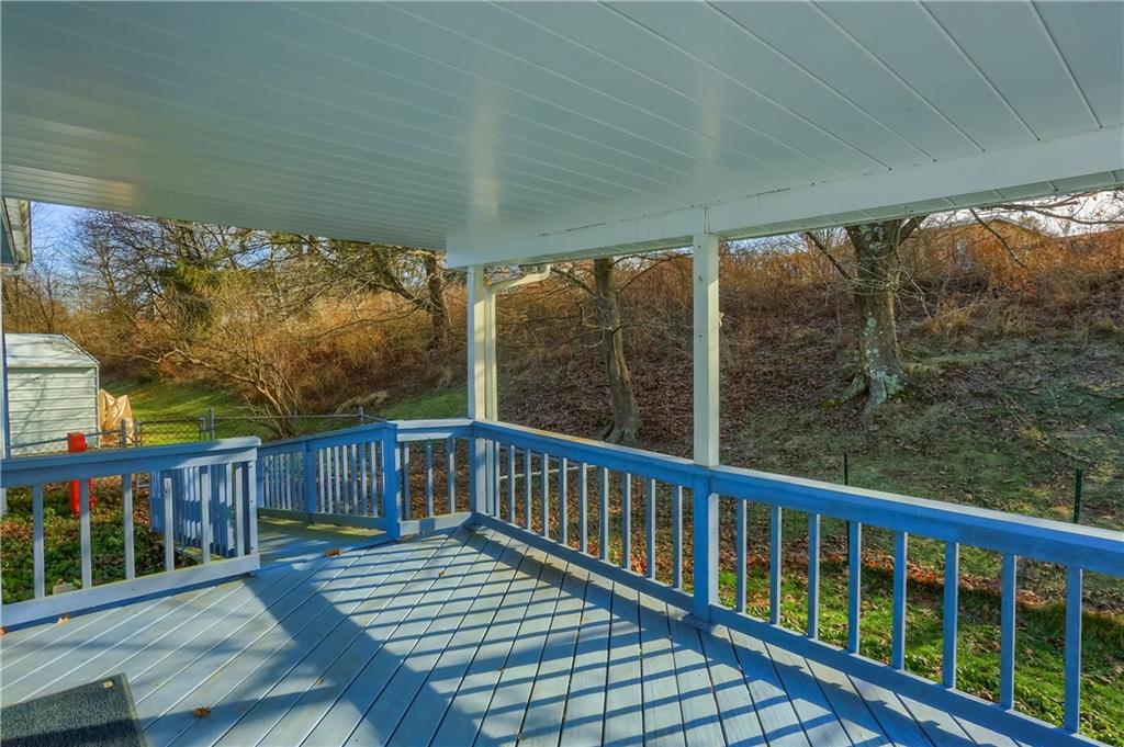 5035 Bear Run Road Cranberry Township, PA 16066 - Photo 3 of 47 a view of a wooden deck