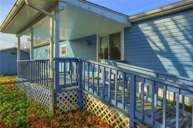 a view of house with outdoor space