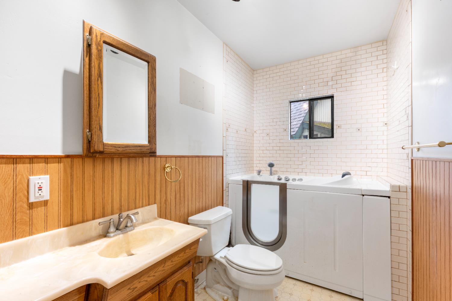 7321 Morning Canyon Road Placerville, CA 95667 - Photo 17 of 39 a bathroom with a toilet a sink and mirror
