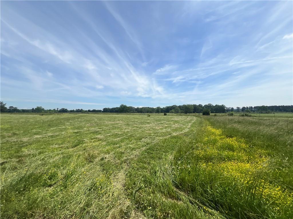 a view of a large body of water and mountain