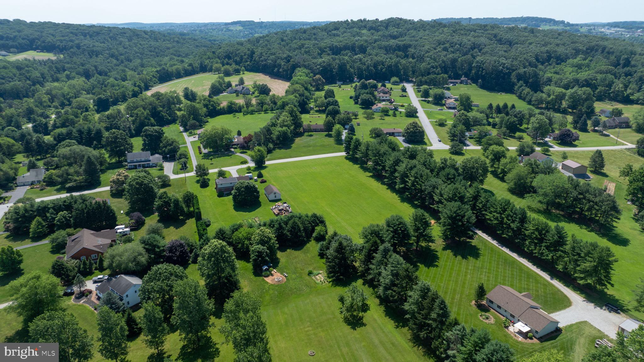 445 Steinfelt Road Red Lion, PA 17356 - Photo 12 of 16 an aerial view of a house with a garden