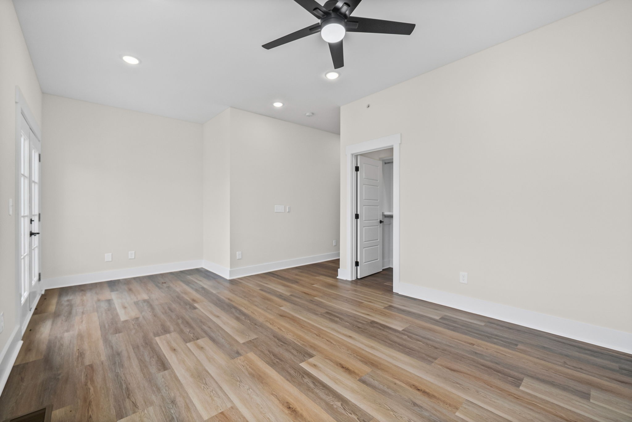 442 Centre Street Pleasant View, TN 37146 - Photo 36 of 47 a view of an empty room and wooden floor
