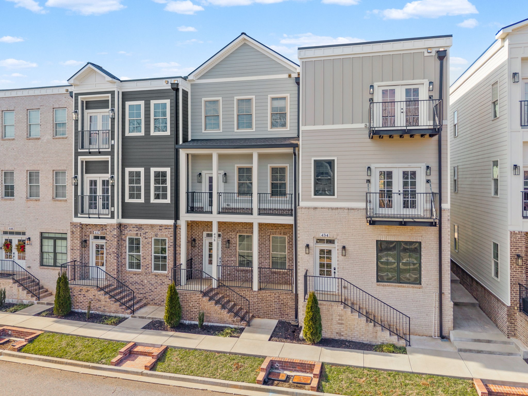 442 Centre Street Pleasant View, TN 37146 - Photo 41 of 47 a front view of a house with a garden