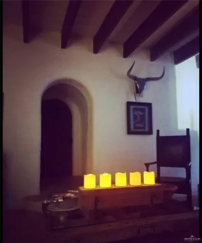 a view of swimming pool with a couch