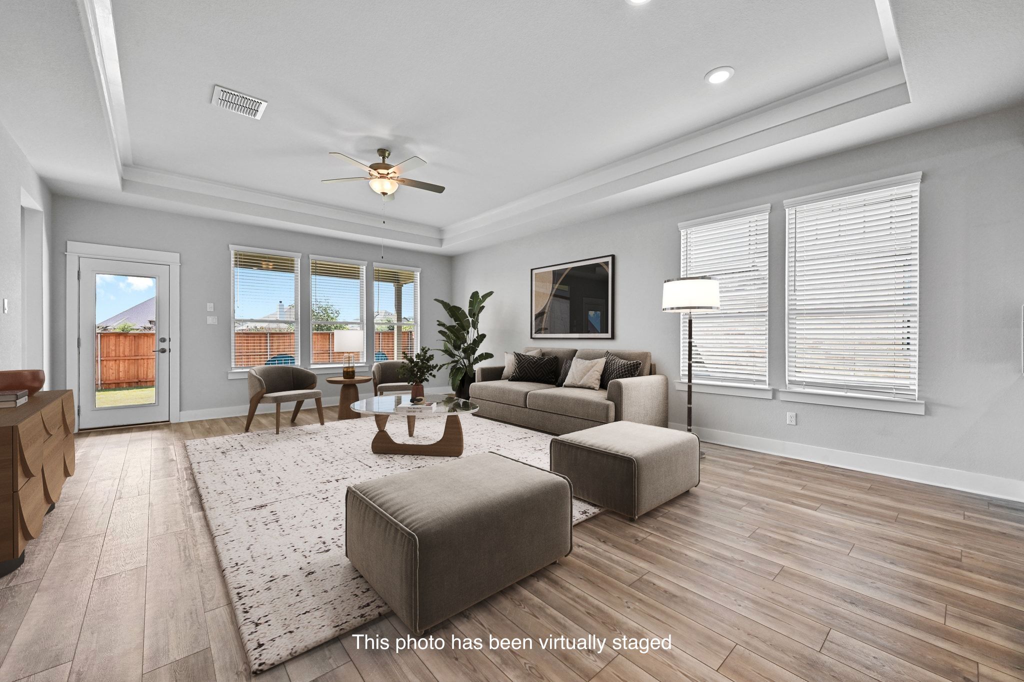 284 Grace Lilly Drive Buda, TX 78610 - Photo 13 of 40 a living room with furniture and a fireplace