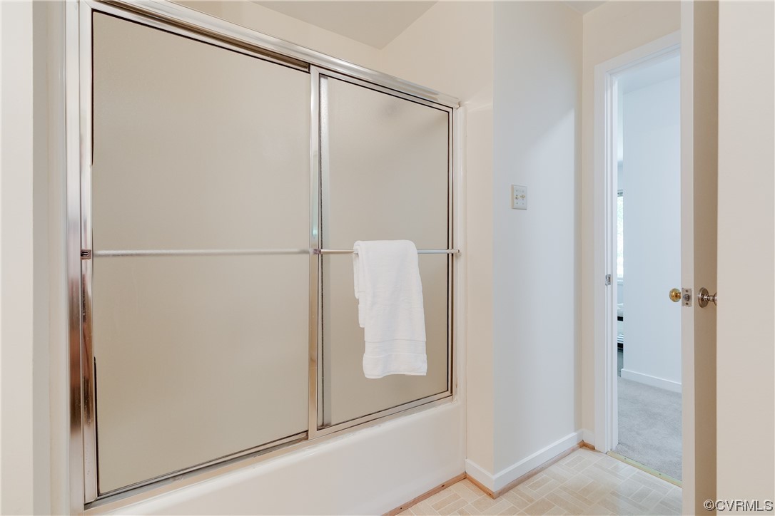 4000 Cheyenne Road Richmond, VA 23235 - Photo 36 of 50 a bathroom with a glass shower door