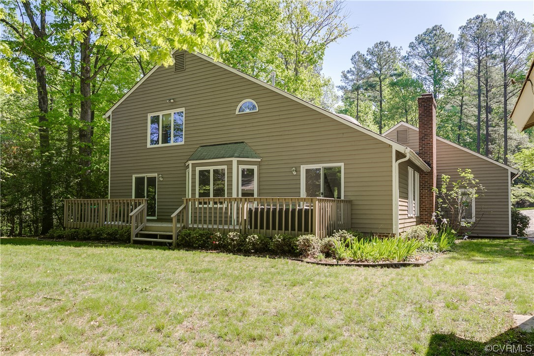 4000 Cheyenne Road Richmond, VA 23235 - Photo 48 of 50 a front view of a house with a yard