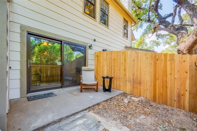 a view of outdoor space and porch