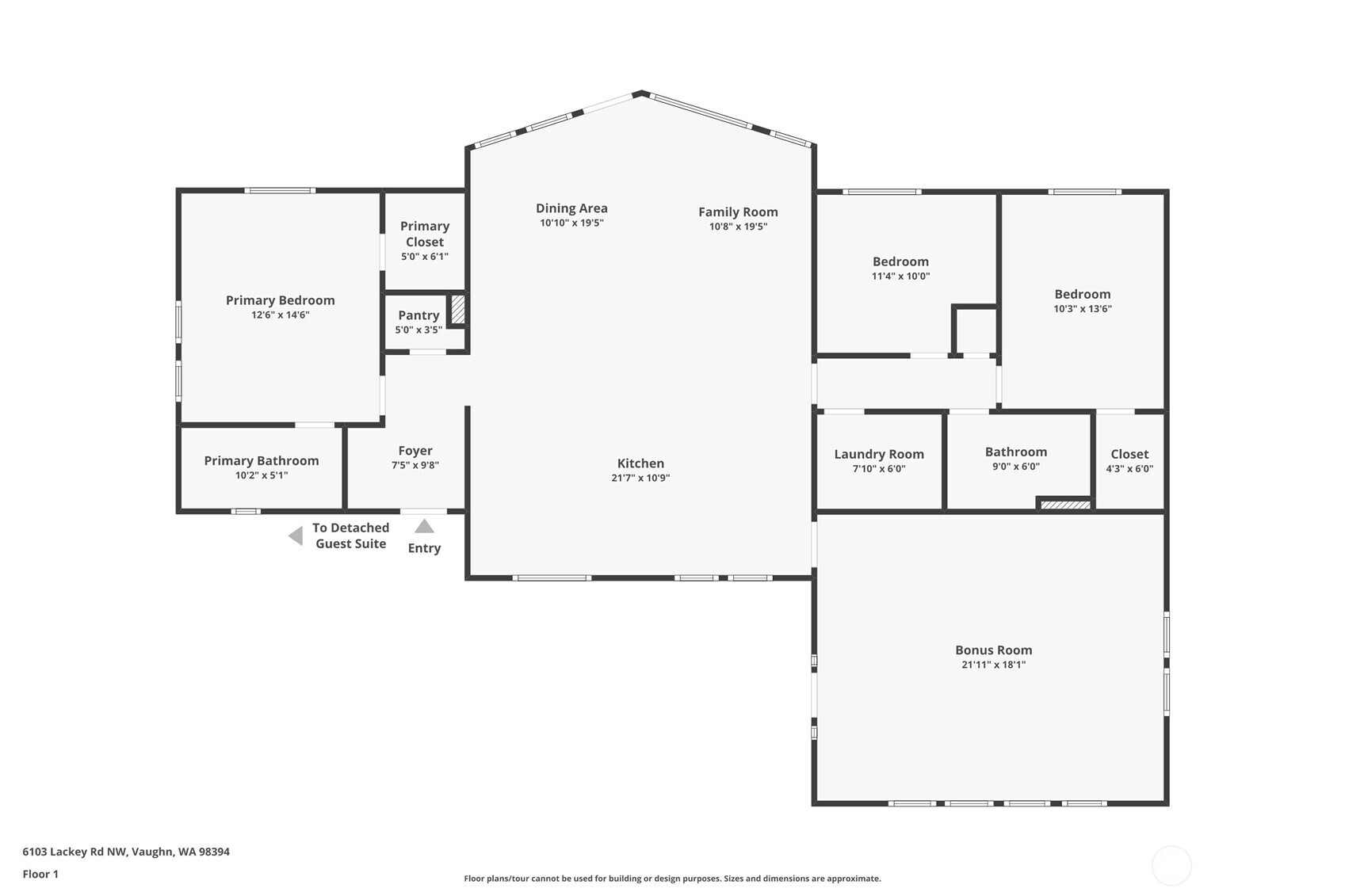 6103 Lackey Road Northwest Vaughn, WA 98394 - Photo 36 of 37 a picture of a wall with a white wall and white cabinet