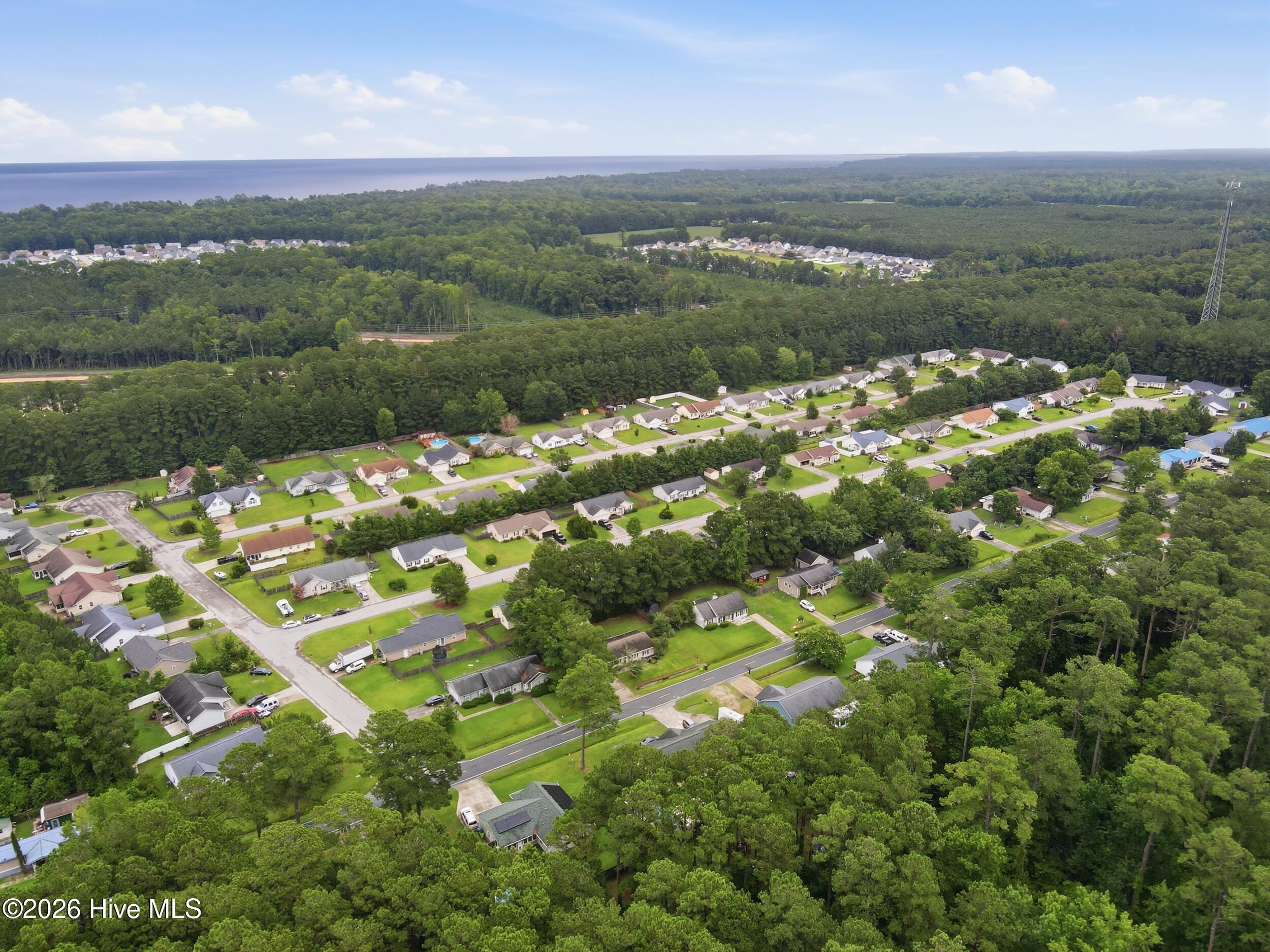 5709 County Line Road New Bern, NC 28562 - Photo 33 of 39 Aerial View