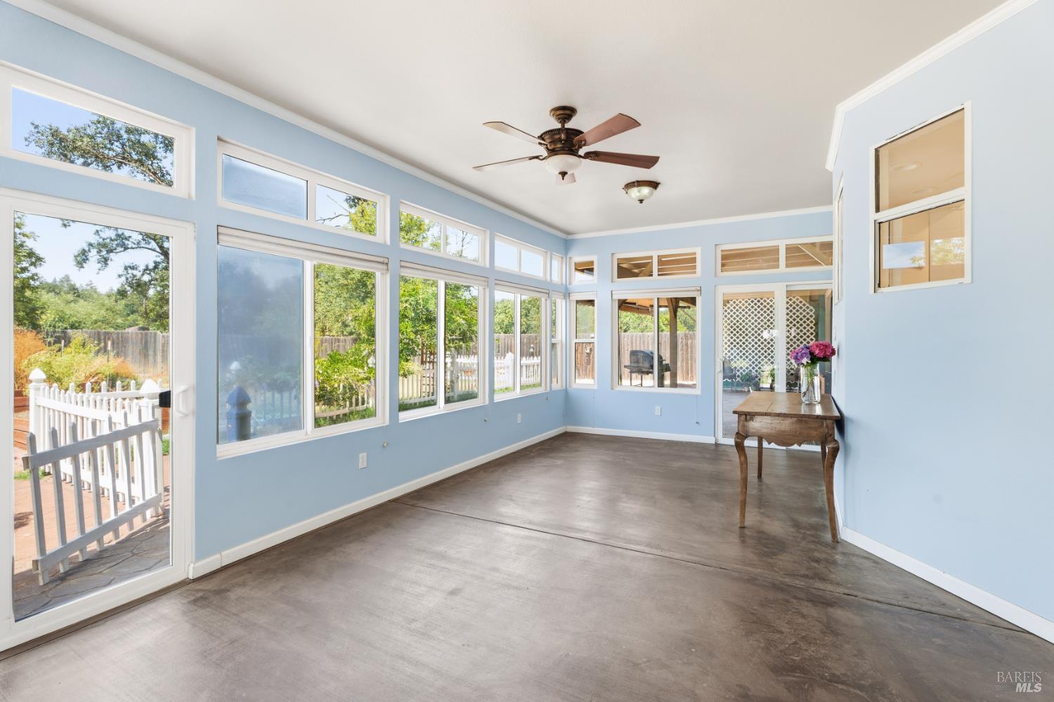8960 East Road Redwood Valley, CA 95470 - Photo 13 of 37 Beautiful Rear Sunroom