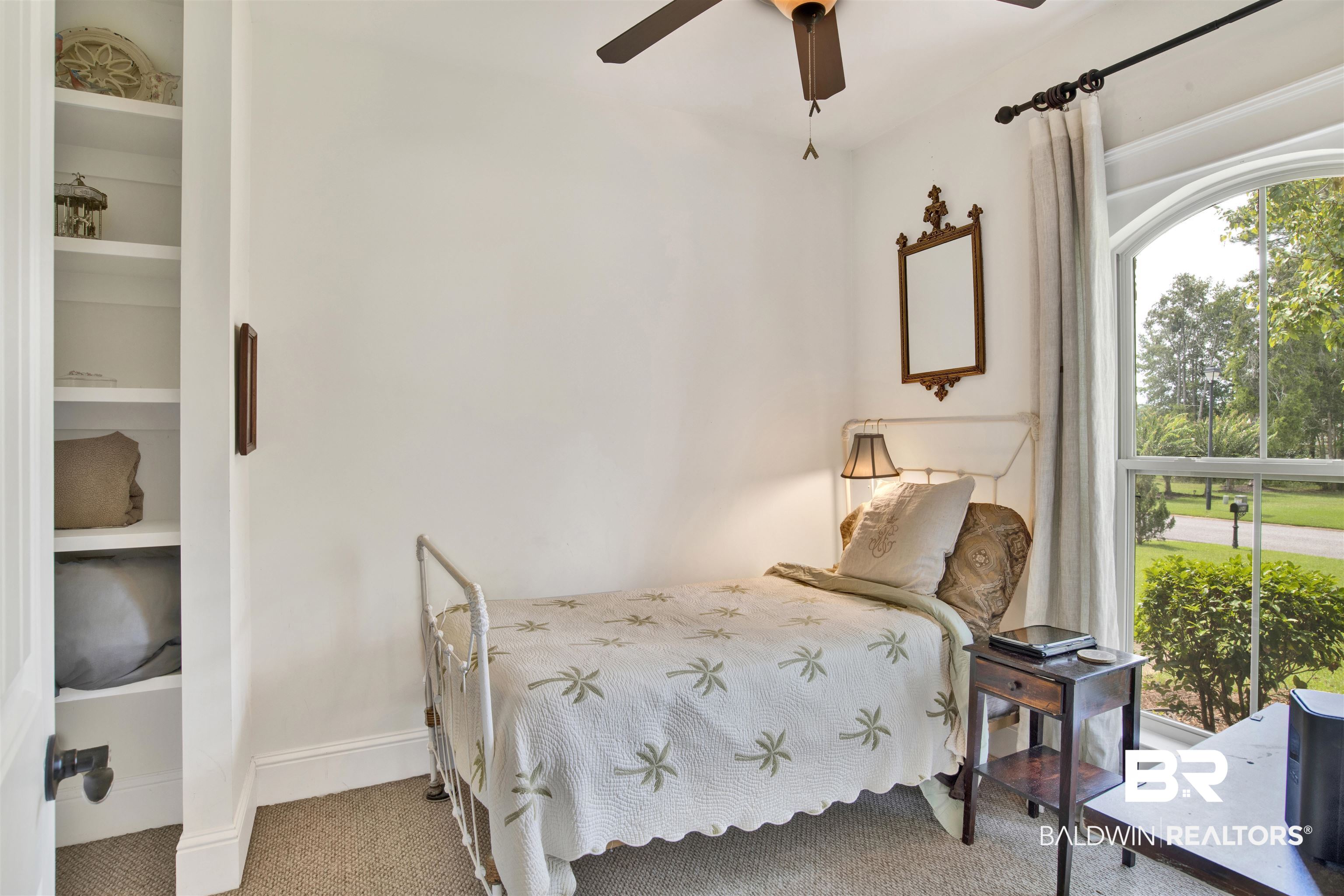 9240 Bay Point Drive Elberta, AL 36530 - Photo 15 of 22 Bedroom with ceiling fan and carpet