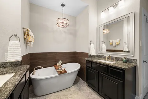 a living room with a couch and a table