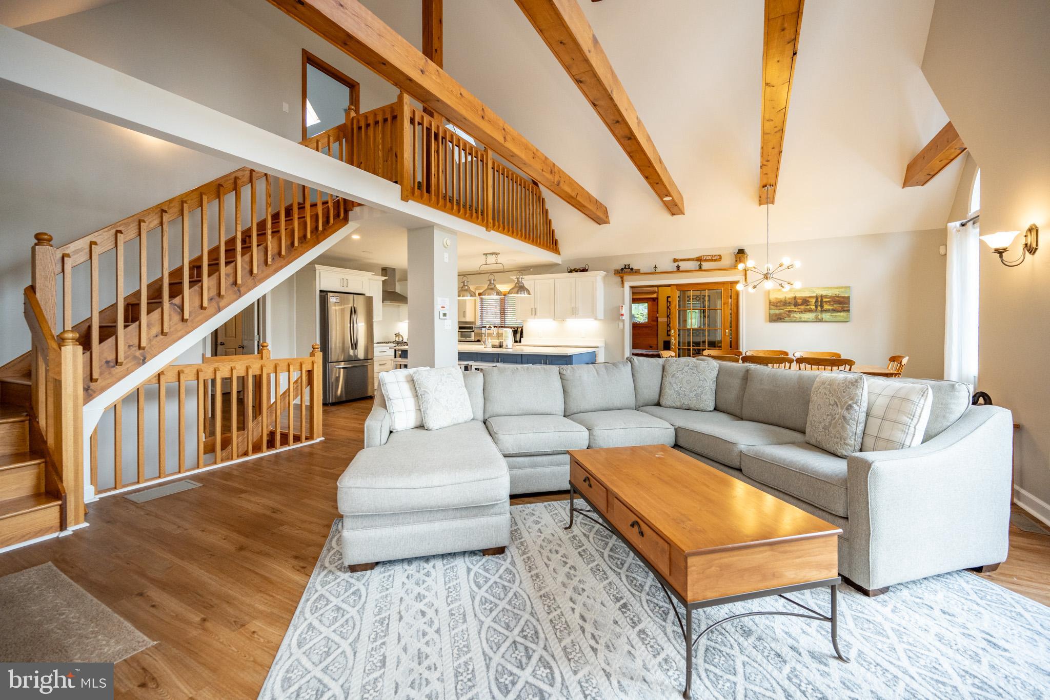 201 Rock Lodge Road McHenry, MD 21541 - Photo 7 of 75 a living room with furniture and a rug