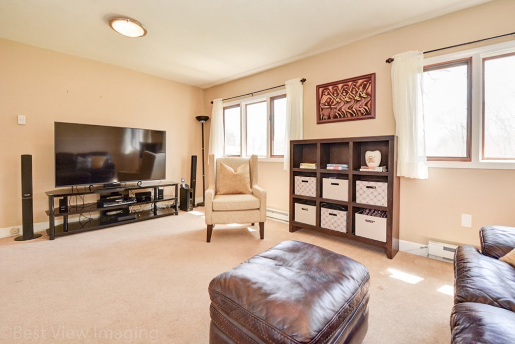 59 Amor Road Milton, MA 02186 - Photo 23 of 29 a living room with furniture and a flat screen tv