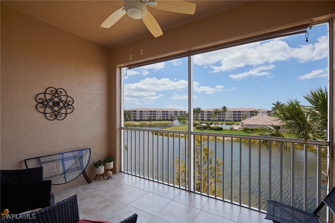 8550 Kingbird Loop, Unit 637 Estero, FL 33967 - Photo 12 of 35 a view of a balcony with furniture
