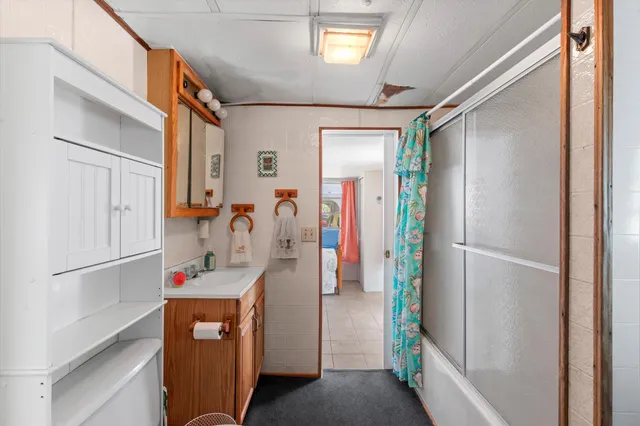 a view of storage utility room