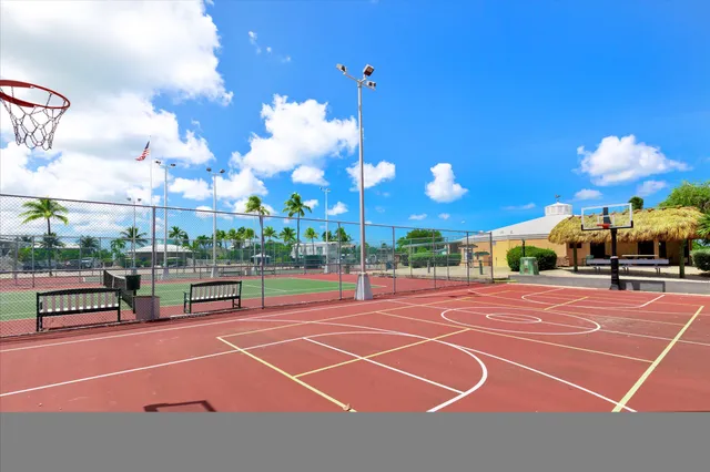 a view of a tennis court