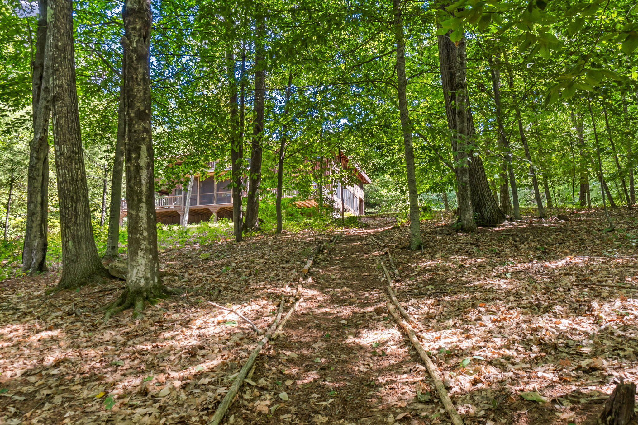 75 Menatoma Camp Road Readfield, ME 04355 - Photo 103 of 221 TRAIL TO DOCK FROM THE HOUSE