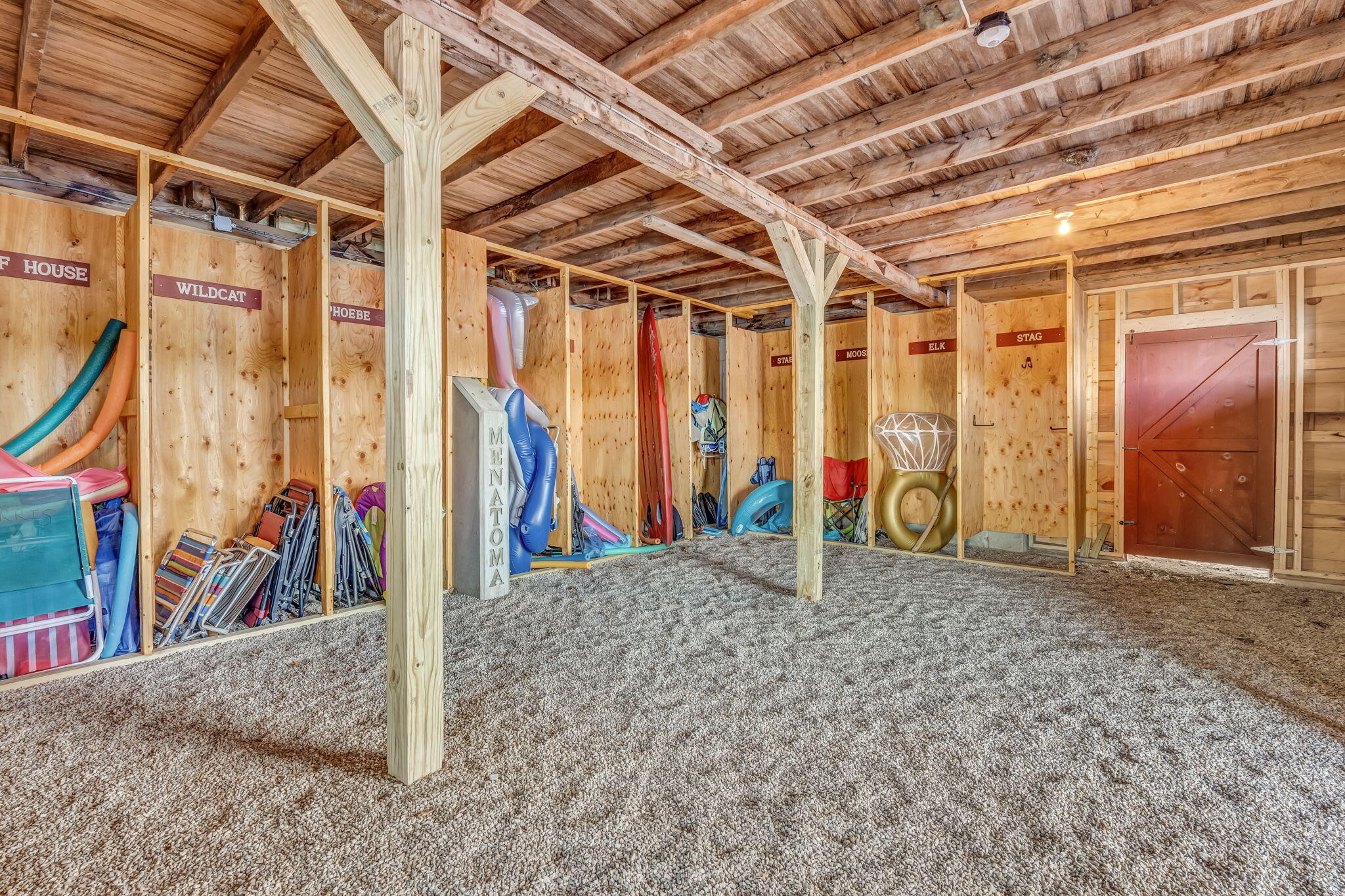 75 Menatoma Camp Road Readfield, ME 04355 - Photo 132 of 221 CRAFT SHOP CUBBY STORAGE