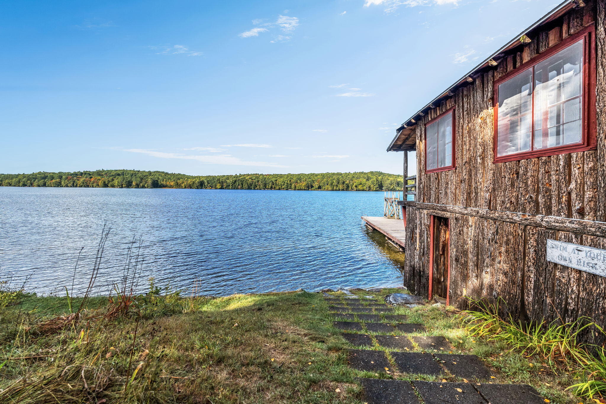 75 Menatoma Camp Road Readfield, ME 04355 - Photo 146 of 221 LIBRARY BUILDING & DOCK