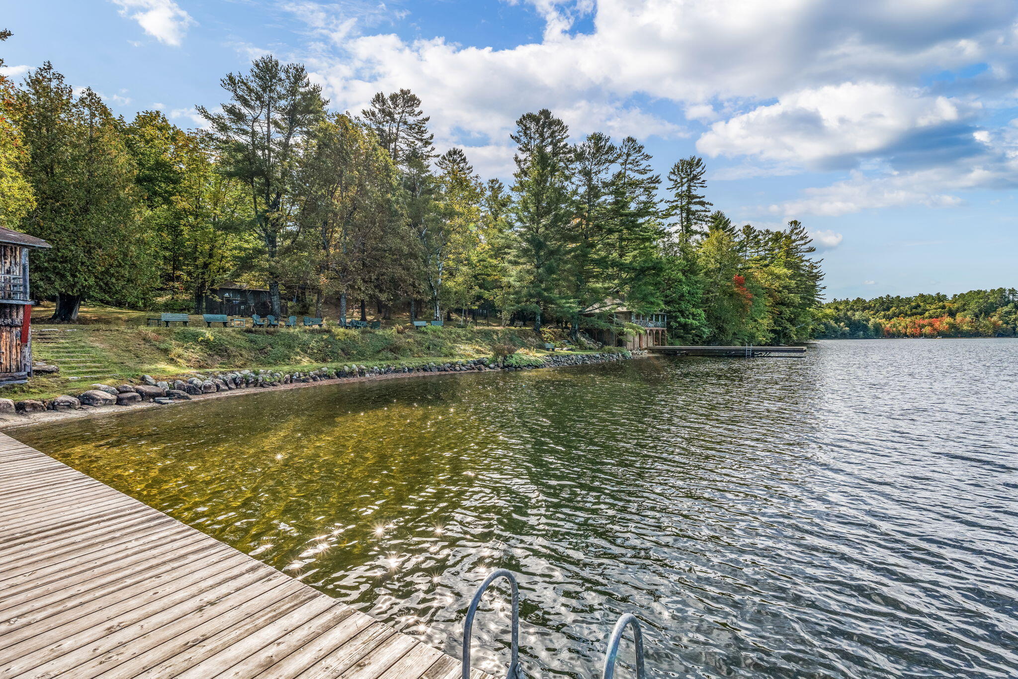 75 Menatoma Camp Road Readfield, ME 04355 - Photo 147 of 221 VIEW TO SOUTH OF DOCK