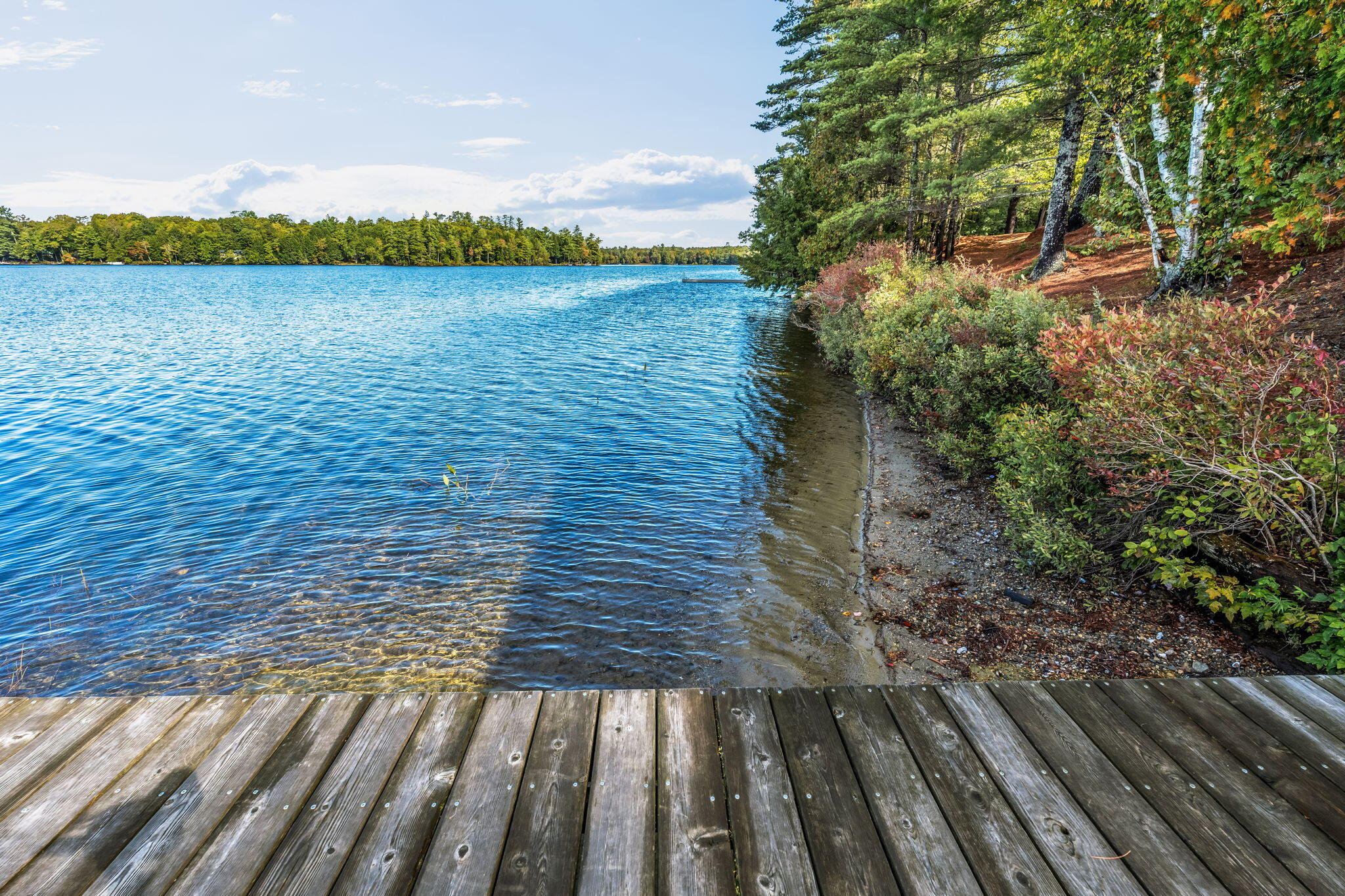 75 Menatoma Camp Road Readfield, ME 04355 - Photo 148 of 221 VIEW TO NORTH OF DOCK