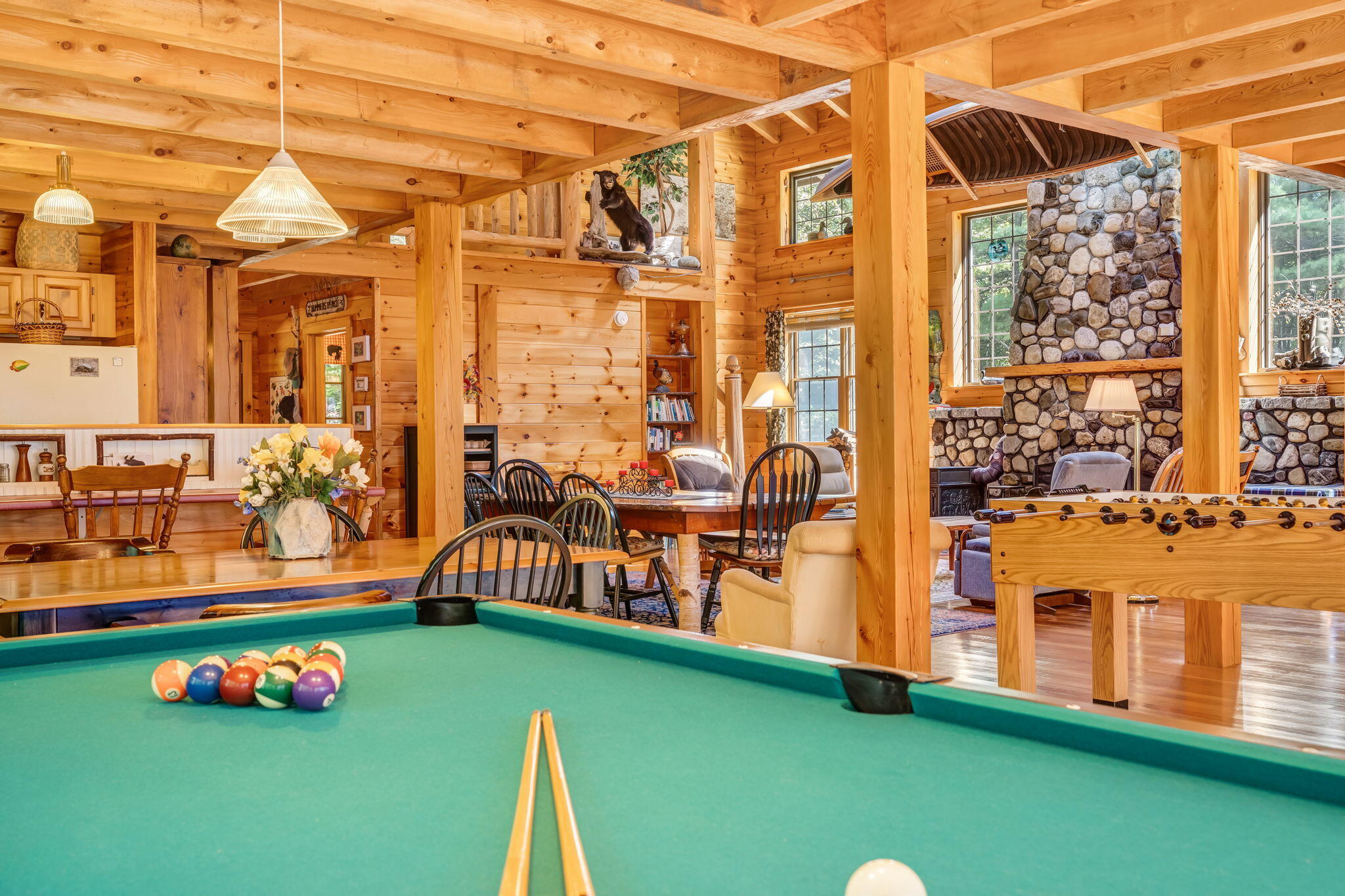75 Menatoma Camp Road Readfield, ME 04355 - Photo 28 of 221 LIVING AREA/GAME ROOM