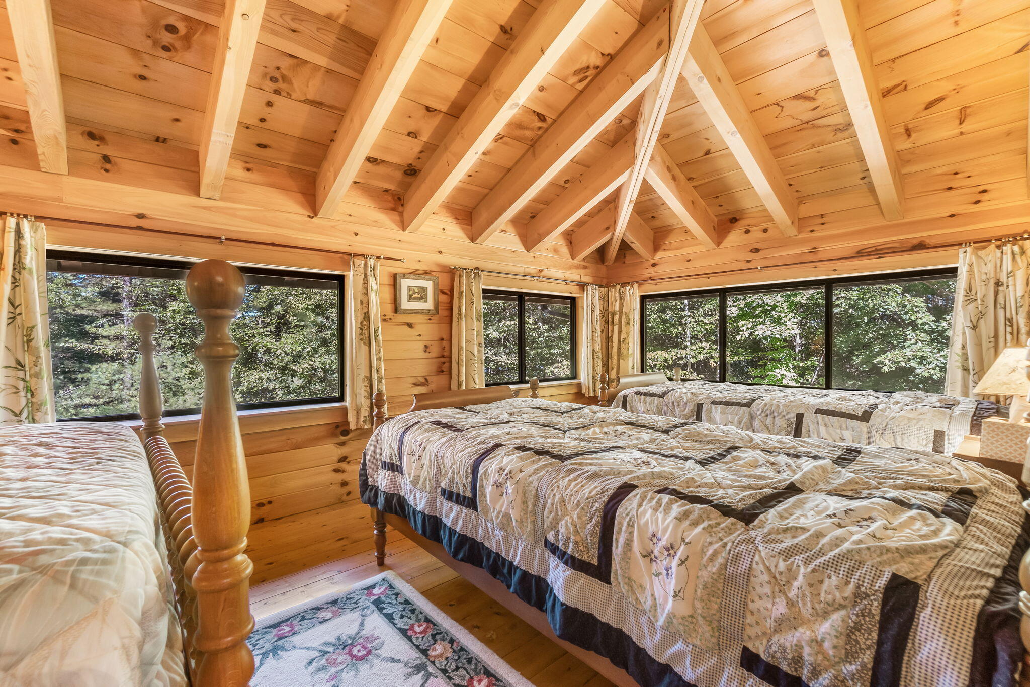75 Menatoma Camp Road Readfield, ME 04355 - Photo 60 of 221 BEDROOM 2 - "TURTLE WALK"