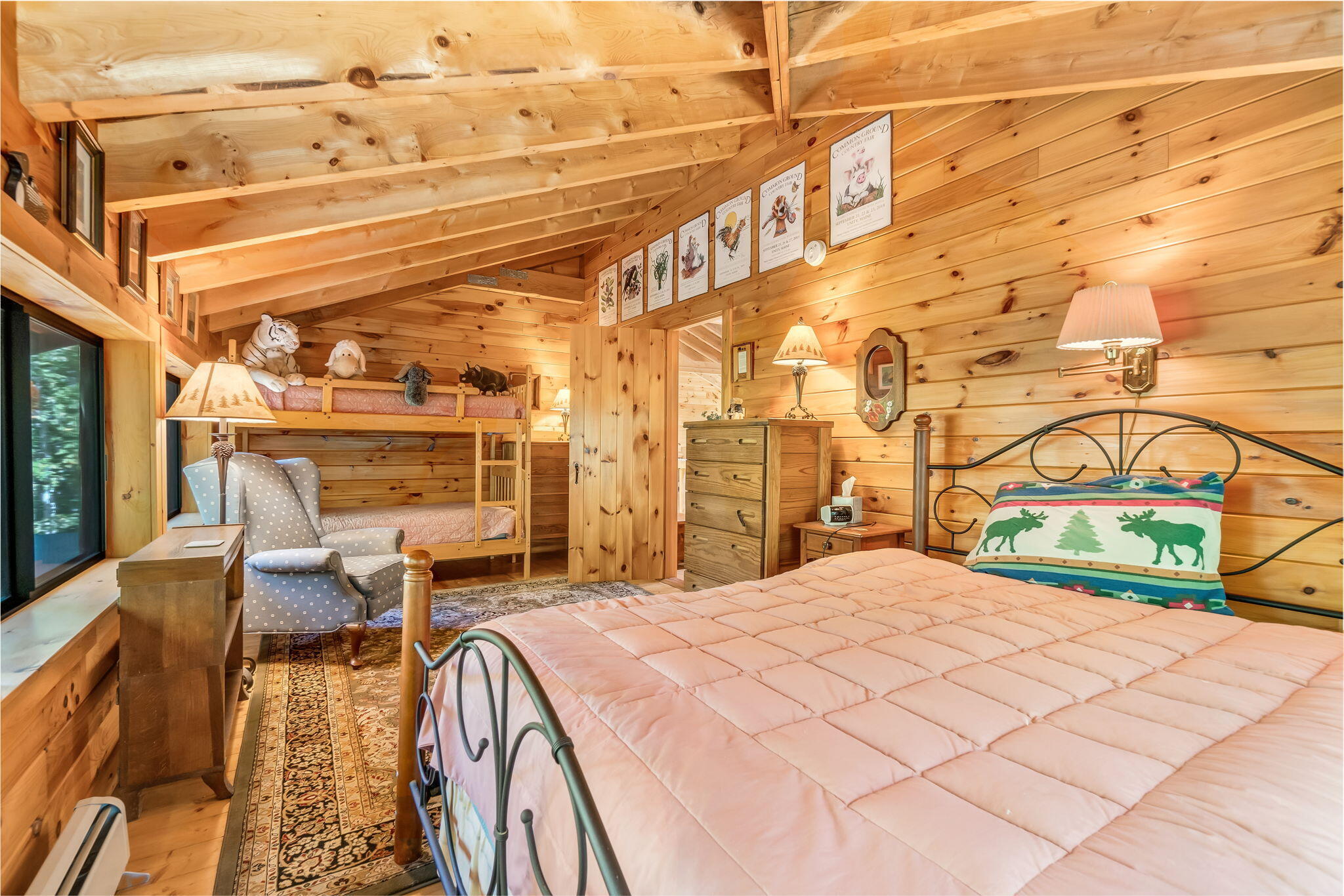 75 Menatoma Camp Road Readfield, ME 04355 - Photo 67 of 221 BEDROOM 3 - "OUR ROOM"