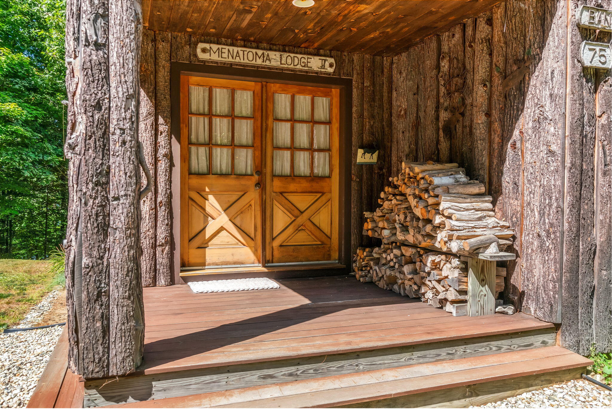 75 Menatoma Camp Road Readfield, ME 04355 - Photo 74 of 221 PORCH ENTRANCE