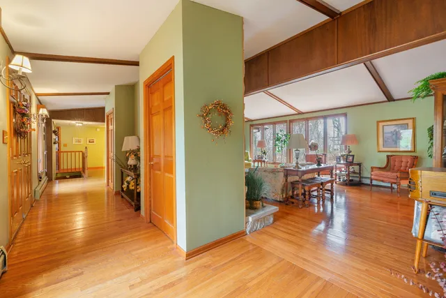 a view of a living room