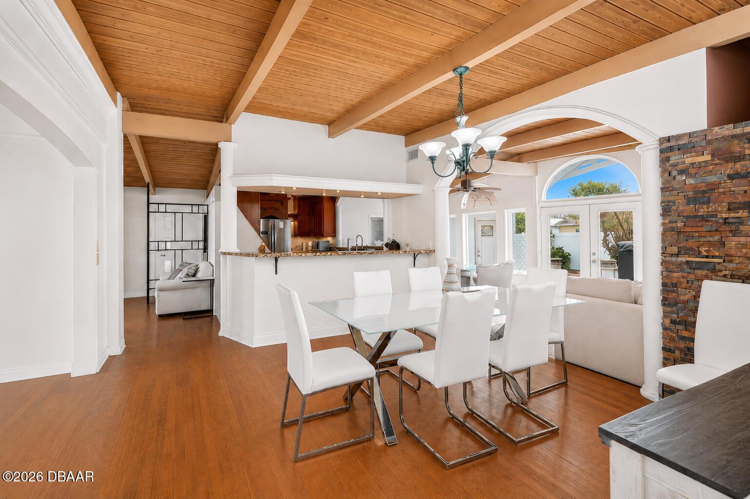 46 Oceanview Avenue Ponce Inlet, FL 32127 - Photo 8 of 74 46 OCEANVIEW AVE-OPEN KITCHEN/DINING