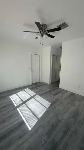 a backyard of a house